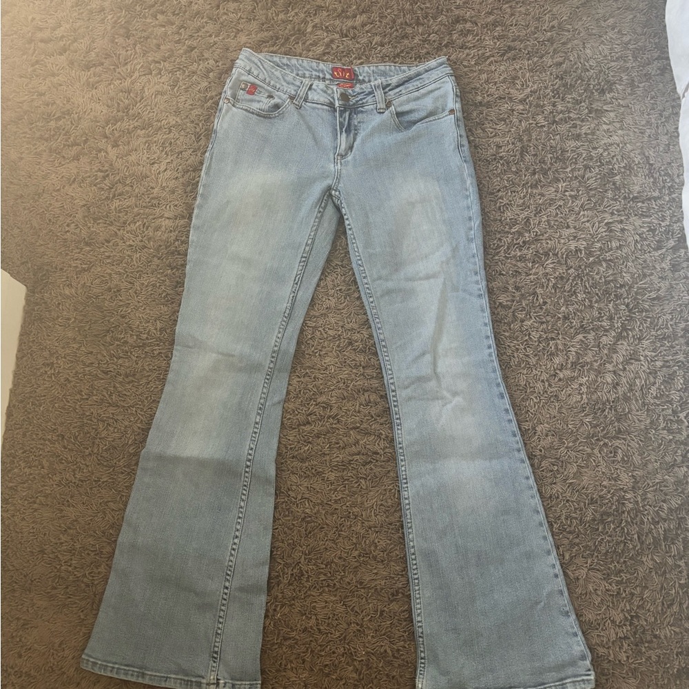 TILT Women's Light Blue Boot Cut Jeans